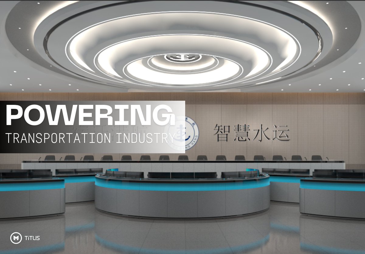 TitlisGlobal's tweet image. Empowering the transportation industry.
Navigating the future of smart water transport. We are thrilled to have partnered with Suqian Port & Shipping to create their stunning new operations hub.
#SmartTransportation #ControlRoomSolutions #CommandAndControl #MissionCritical