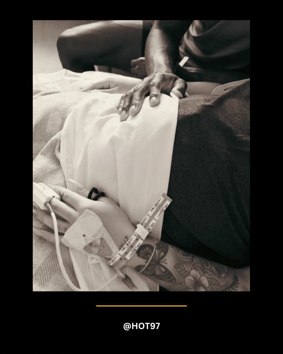 HOT97's tweet image. Congratulations to #TravisHunter and his wife #LeannaLenee, who just shared the news of their baby boy’s arrival, only months after tying the knot! 👏