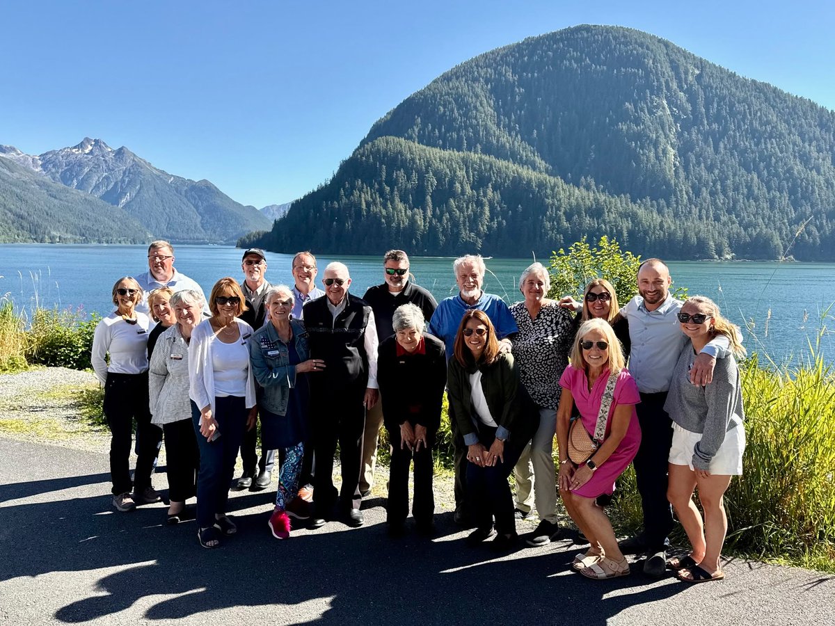 This week, the board is visiting Juneau, Sitka and Ketchikan. Today, they explored Sitka, enjoying a spectacular scenic day with some special guests. We’re #FirstNationalProud to be part of these vibrant communities!