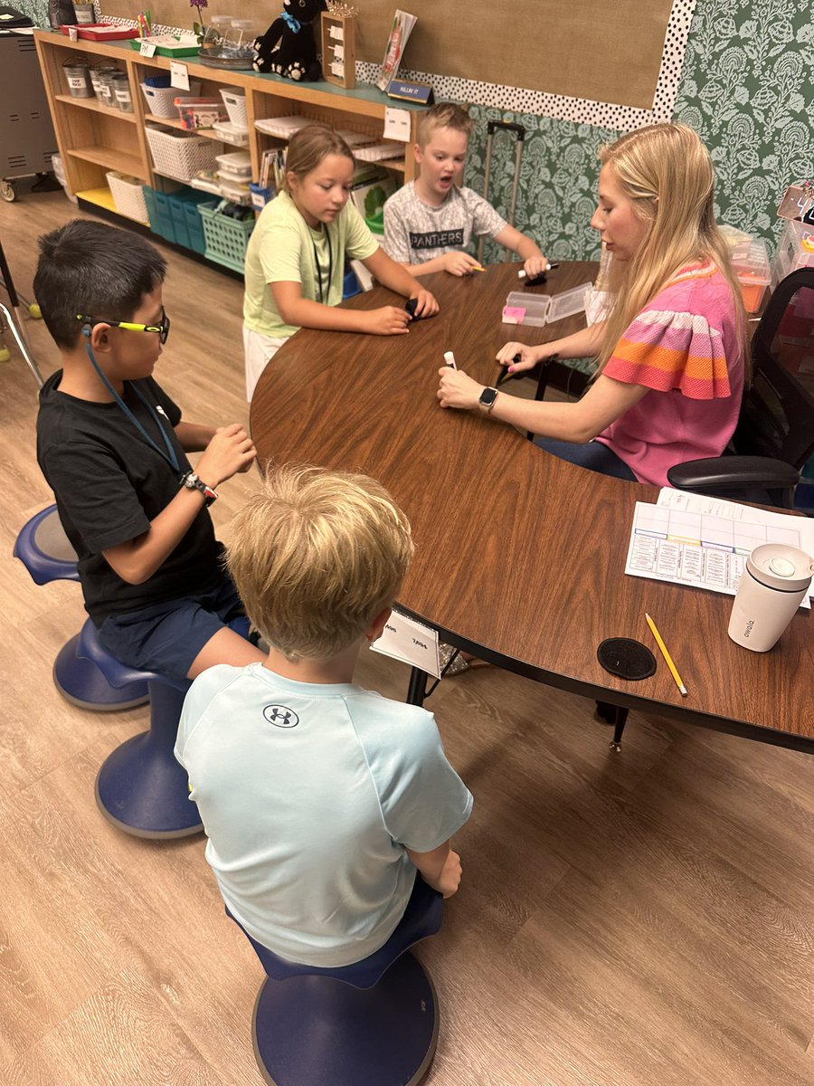 I could sit in <a href="/HeyMsWhite/">Becca White</a>’s math small group every day!! Every single minute was strategic, purposeful, and focused on student growth. I can’t wait to share this greatness with other <a href="/RISDmath/">RISD Math</a> teachers! #RISDDreamBig