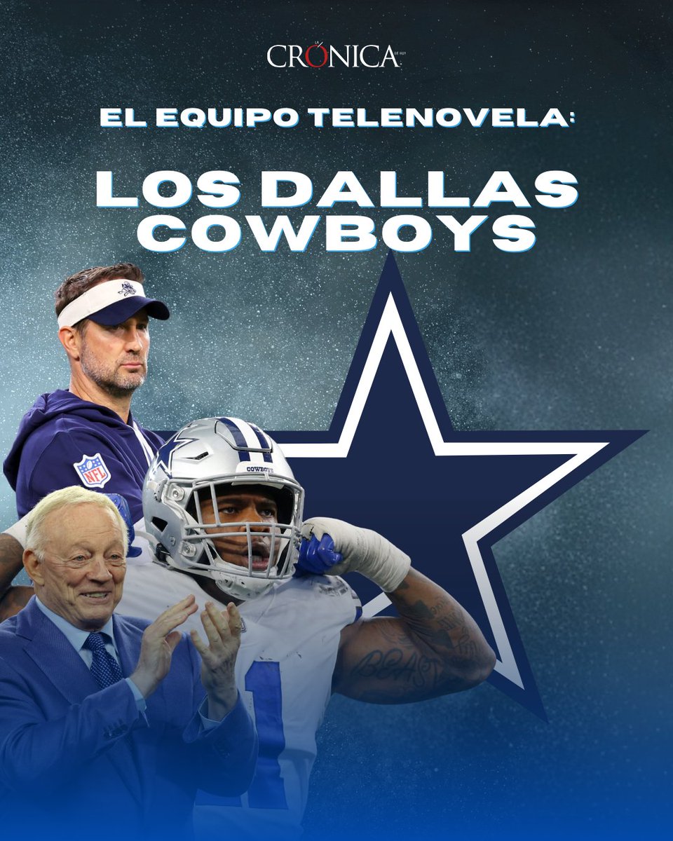 El equipo telenovela: Los Dallas Cowboys. 😮

La atención mediática del equipo mejor valuado en el mundo se ha convertido en una desventaja aparentemente auto impuesta.  👇
cronica.com.mx/deportes/2025/…