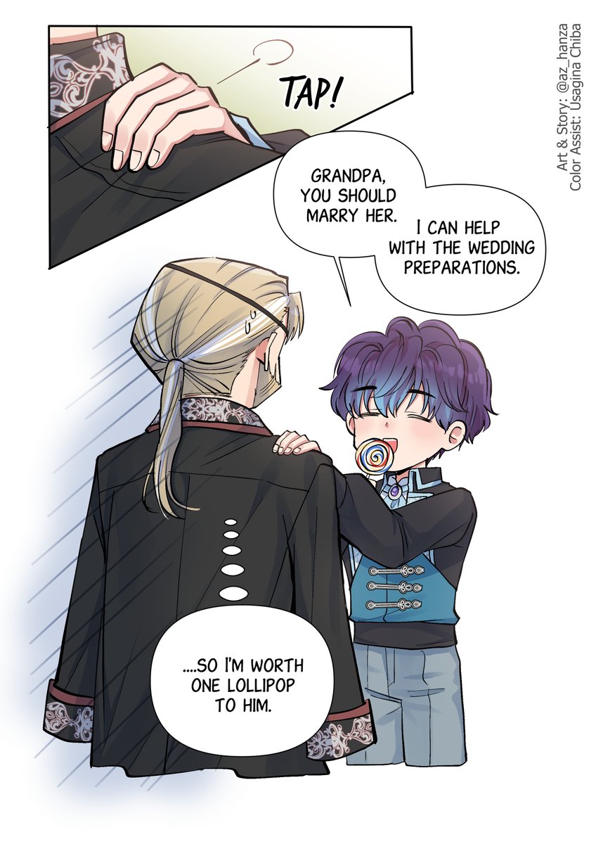 [Falling in Love With My Ex-Fiance’s Grandfather]
Ep. 73
🍭🍭🍭✨

#grandpawebtoon