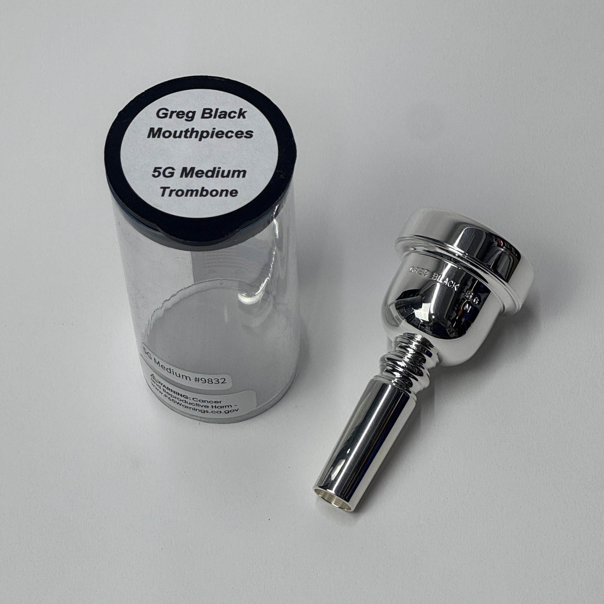 管楽器・吹奏楽器 Greg Black 4G-5G L 4G Symphony Tenor Trombone Mouthpiece Variations – Greg