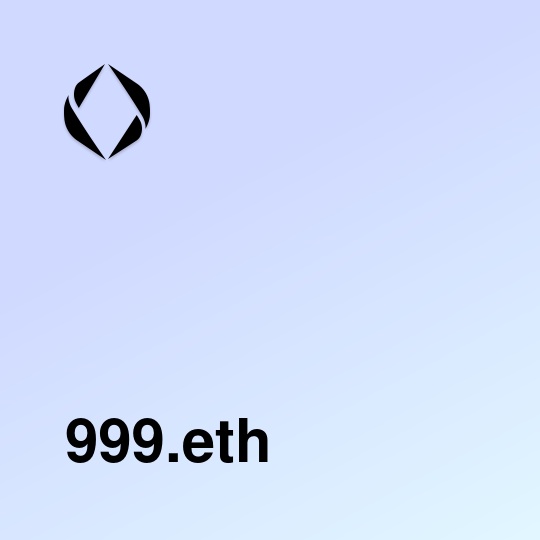 999.eth has a new bid of 24.30 WETH (109,854.46 USD) on Opensea #ENS #3digits #The999 #999Club 

opensea.io/assets/ethereu… 

🪂Airdrop is Live → Claim now: <a href="/freeedotfun/">freee.fun</a>