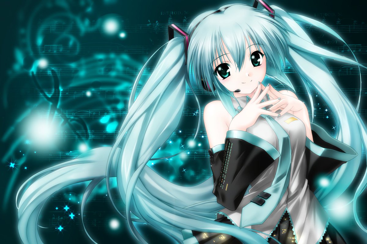 Hatsune Miku Radiant 
Happy birthday Miku!!
 (I know it's August 31st) Xd

#初音ミク #VOCALOID #fanart