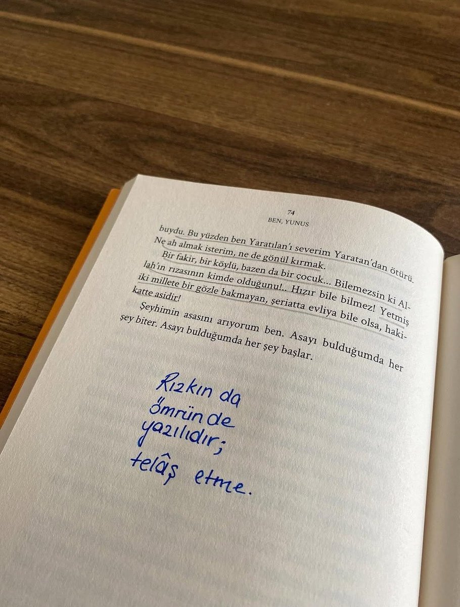 Telaş etme insanoğlu…
Günaydın…