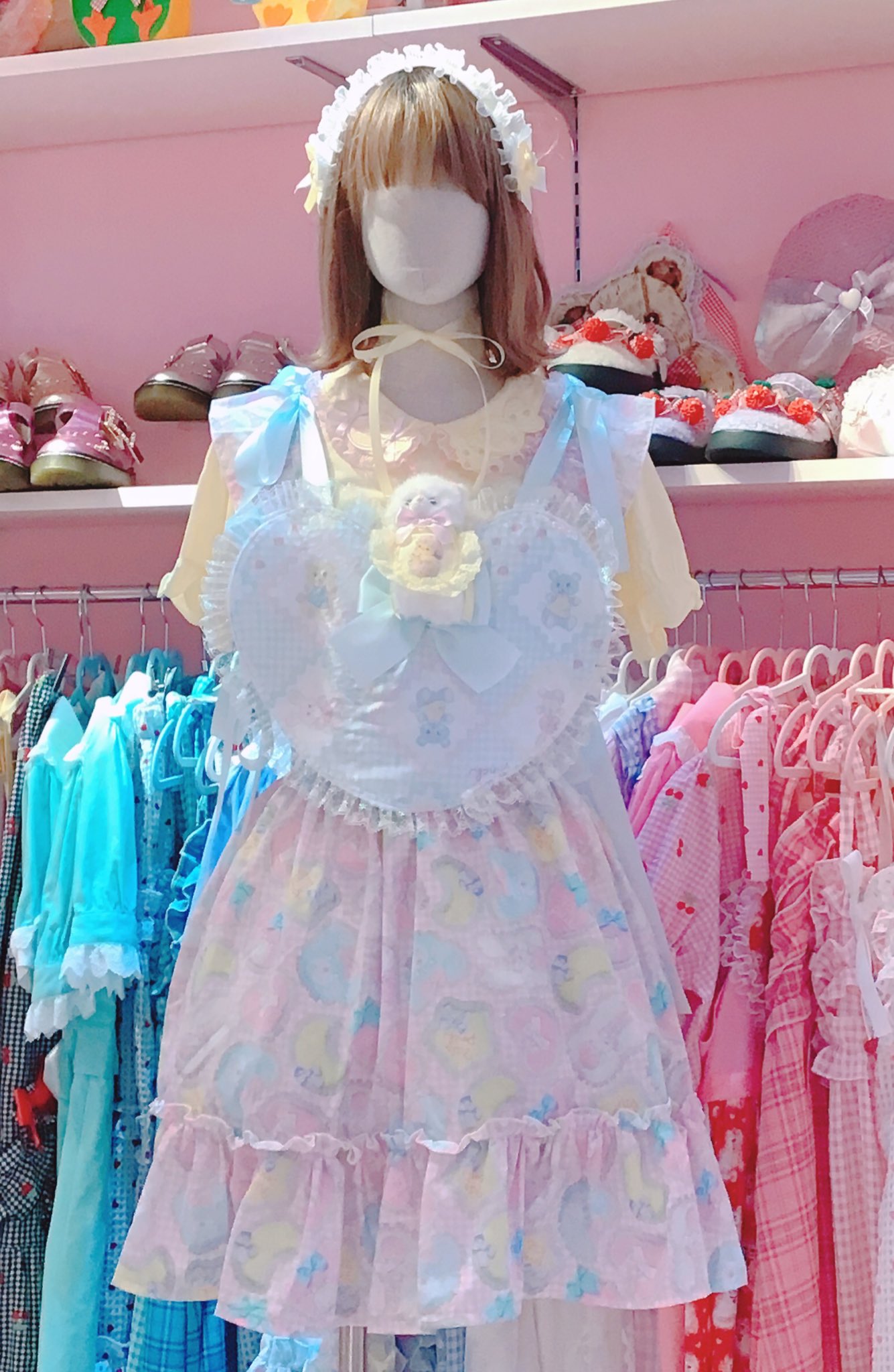 ナイルパーチ nile perch いちご ジャンパースカート Nile Perch | ナイルパーチ ジャンパースカート (USED)の通販(13