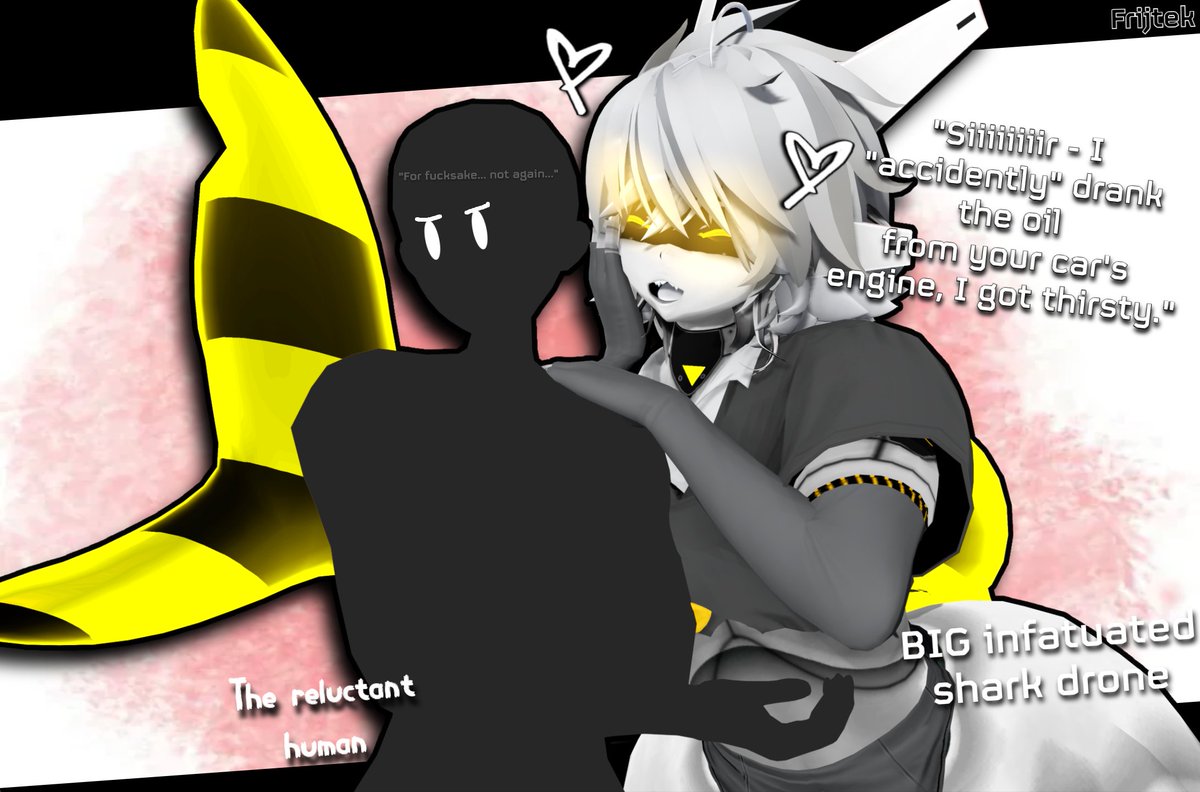 You can always give your shark drone a little oil... AS a treat - they get a bit rowdy when you give them too much oil.