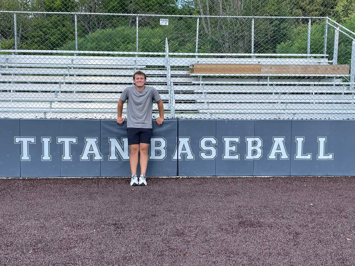 nategrimm2026's tweet photo. Thank you Coach Riley for a great visit today. @WCTitanBaseball https://t.co/5jVi2wuI4R