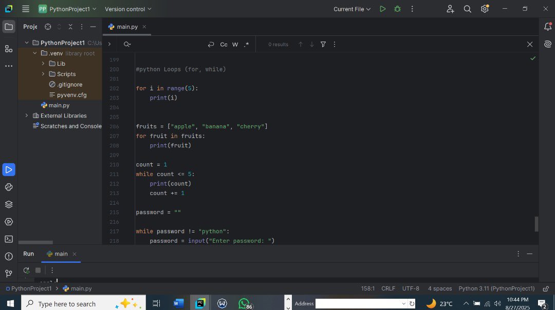 PromiseNwankw14's tweet image. 📘 Day 11: AI/ML
🔹 Math → Probability Distributions
• Binomial → successes in fixed trials
• Poisson → rare events
• Normal → bell curve 📈
🔹 Python → Loops
• for loop
• while loop
From math models to coding logic—step by step 🚀
#AI #MachineLearning  #MathForAI