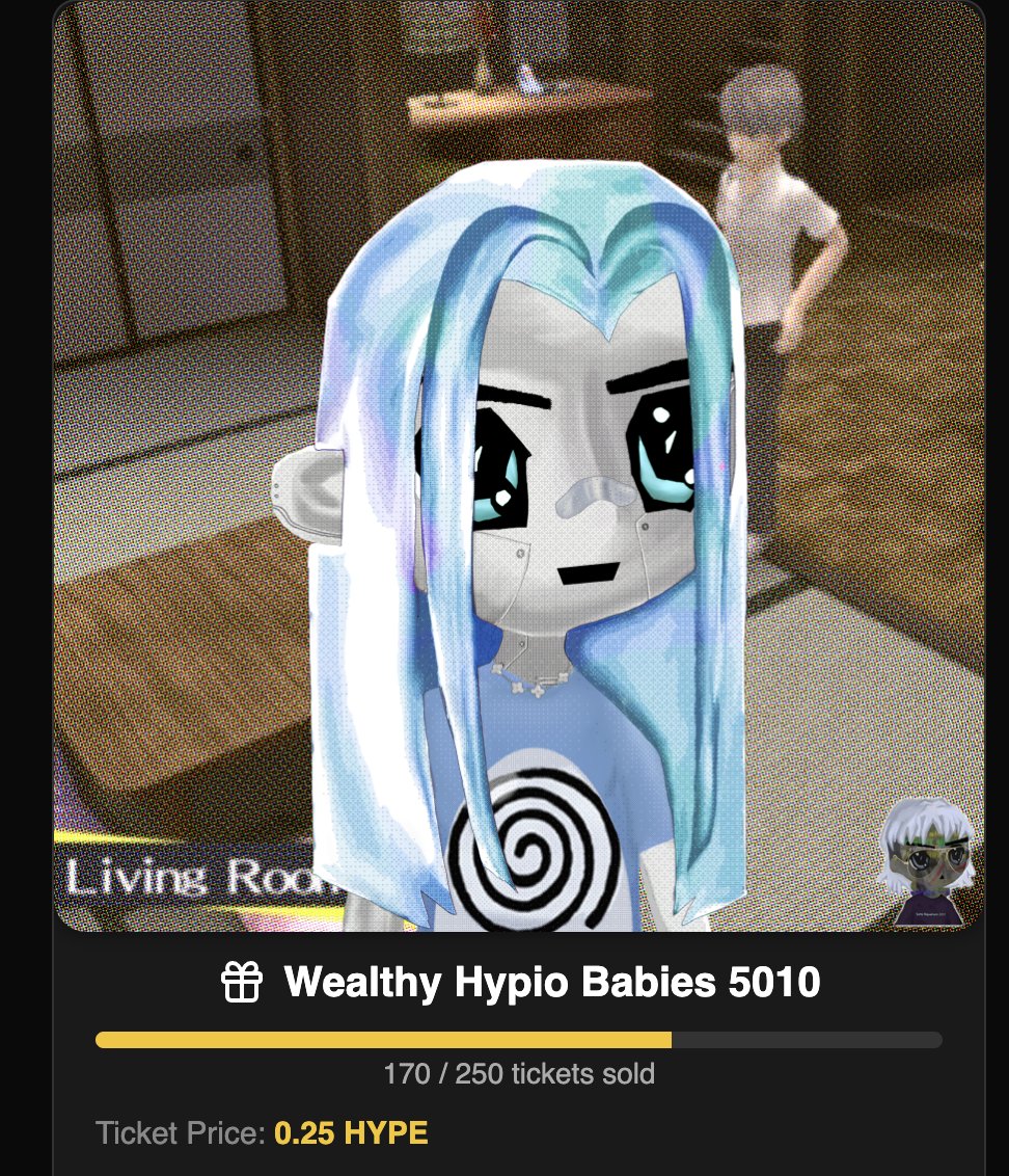 Sup guys! Tic tac on this one!!! Only 21hs left... 

We need "just" 31 more tickets to reach 201 limit <a href="/helper0x/">helper</a> (creator of the raffle) shared as min req to draw a winner!!!

This will be a really huge win for Raffles!! Share this with your frens &amp; fam... 

  🏆 Prize: Wealthy