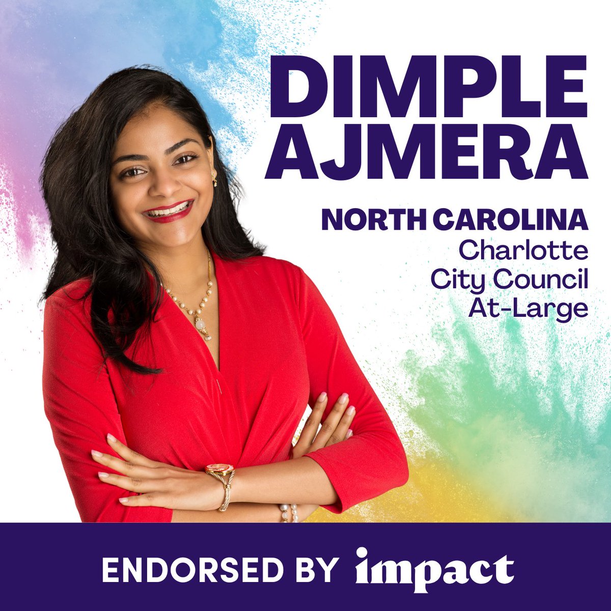 Indian American Impact (@ia_impact) on Twitter photo We are proud to endorse <a href="/DimpleAjmera/">Dimple Ajmera</a> for Charlotte City Council At-Large! A four-term Councilwoman, working mother, and healthcare advocate, Dimple is dedicated to expanding affordable housing and creating economic opportunities for all. We are proud to endorse <a href="/DimpleAjmera/">Dimple Ajmera</a> for Charlotte City Council At-Large! A four-term Councilwoman, working mother, and healthcare advocate, Dimple is dedicated to expanding affordable housing and creating economic opportunities for all.
