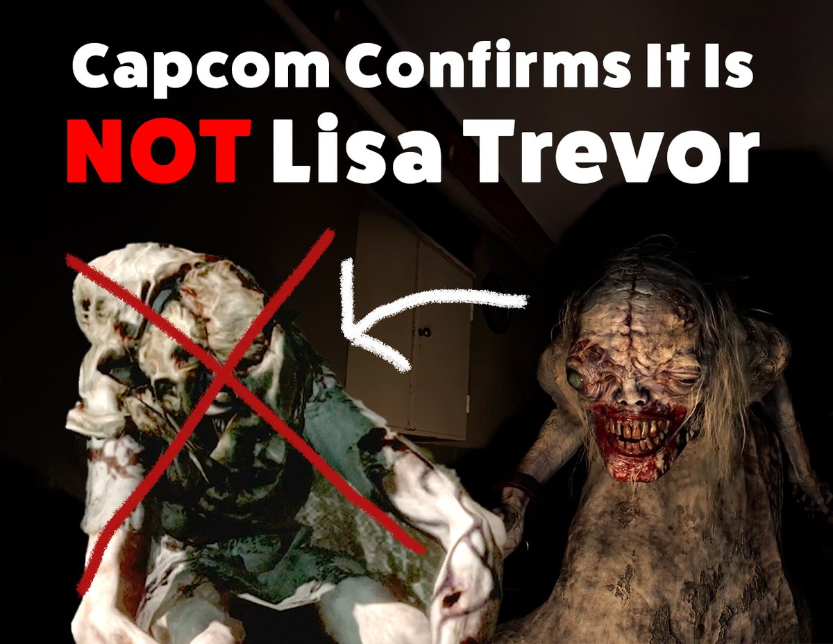 Sorry Team Lisa, Capcom has confirmed the #ResidentEvil9 Monster is NOT Lisa Trevor...
