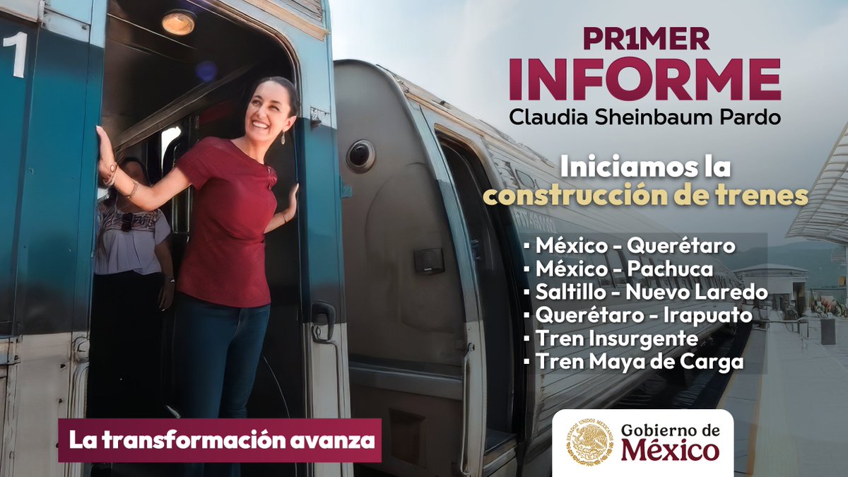 #LaTransformaciónAvanza 
#PrimerInforme