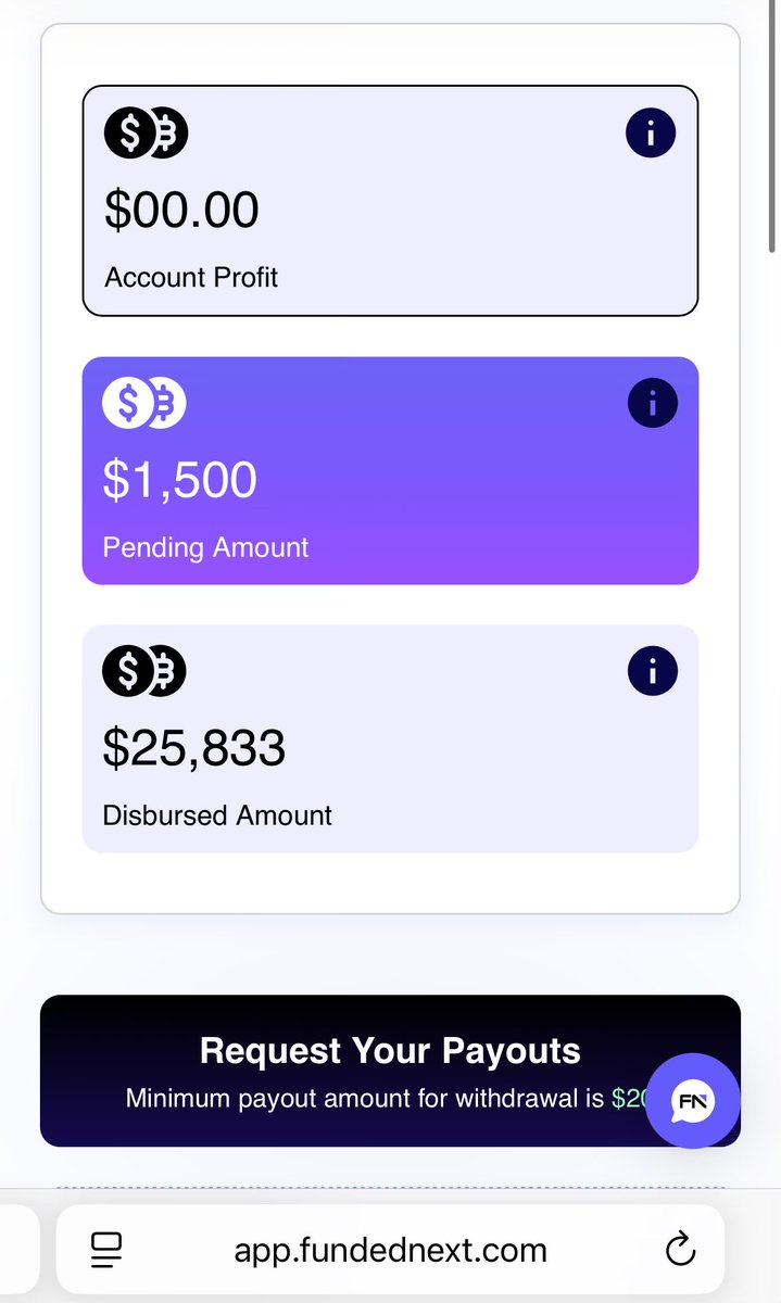 Alex (@alexgoingturbo) on Twitter photo Last one got the $1500 payout on <a href="/fnfutures/">FundedNext Futures</a>
Let’s pray these accounts don’t get clipped and can move on to a second round of payouts next week.
I’m off to Spain for the weekend, hope everyone has a great end to August✌️ Last one got the $1500 payout on <a href="/fnfutures/">FundedNext Futures</a>
Let’s pray these accounts don’t get clipped and can move on to a second round of payouts next week.
I’m off to Spain for the weekend, hope everyone has a great end to August✌️