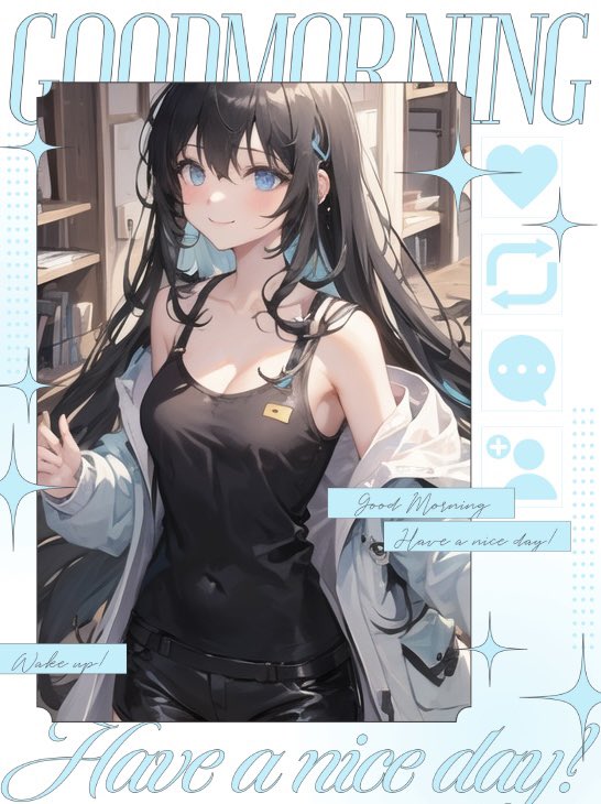 おはようございます🔆

今日ちょっと天気が
悪そうですね…

少し涼しくなりそう⸜(*ˊᗜˋ*)⸝

それでは、
行ってらっしゃい👋

 #おはようVtuber 
 #新人Vtuber