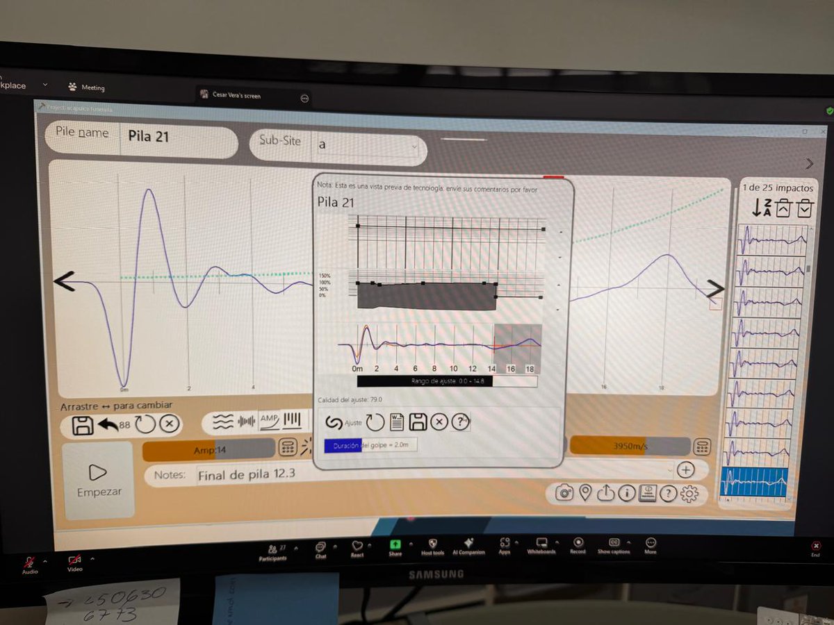 concretmol's tweet image. ¡Éxito total en nuestro webinar! 🌐

Gracias a todos los ingenieros y especialistas que nos acompañaron en la sesión sobre Soluciones Piletest para pruebas de integridad en pilas (PET).

#Concretmol #Piletest #PruebasDeIntegridad #Geotecnia #IngenieríaCivil #CapacitaciónTécnica