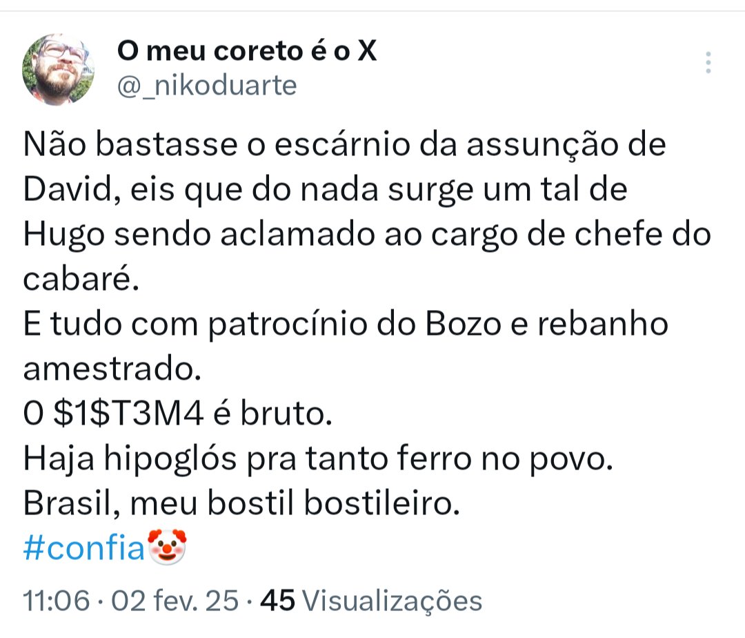 _nikoduarte's tweet image. O termo "intergaláctico" surgiu de forma pejorativa contra aqueles patriotas que ousaram questionar o apoio de Bolsonaro para Alcolumbre e Motta. Quem planta vento...