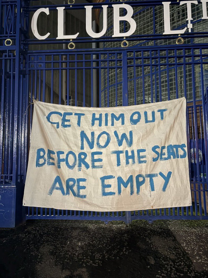 That’s enough for me anyway. 

Wake up tomorrow and he better be gone, otherwise this banner will come true. 

Goodnight.