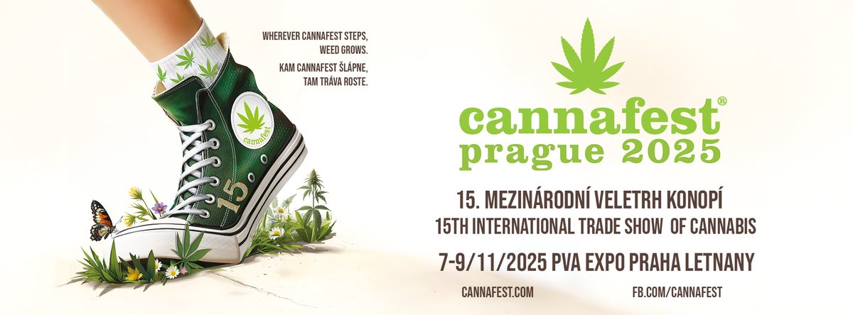 This jubilee 15th year of Cannafest Prague is very promissing. The recent change in the law, effective from the beginning of next year, brings many expectations.