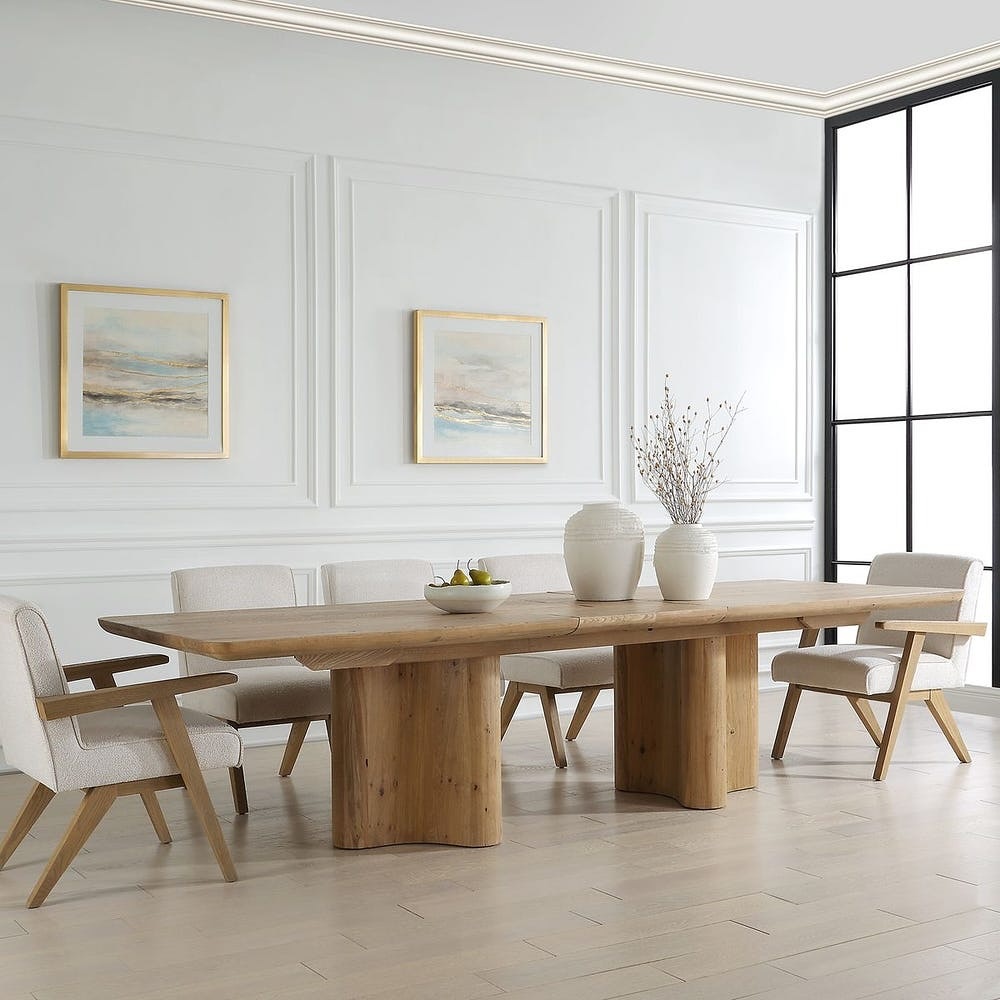 ModestHut's tweet photo. Modern dining, grounded in natural beauty 🌿 Solid wood meets clean white vases—timeless balance.
https://t.co/BCoIA9w5h2 
#moderndining #interiordesign #diningtable https://t.co/WuYhpJxO7B