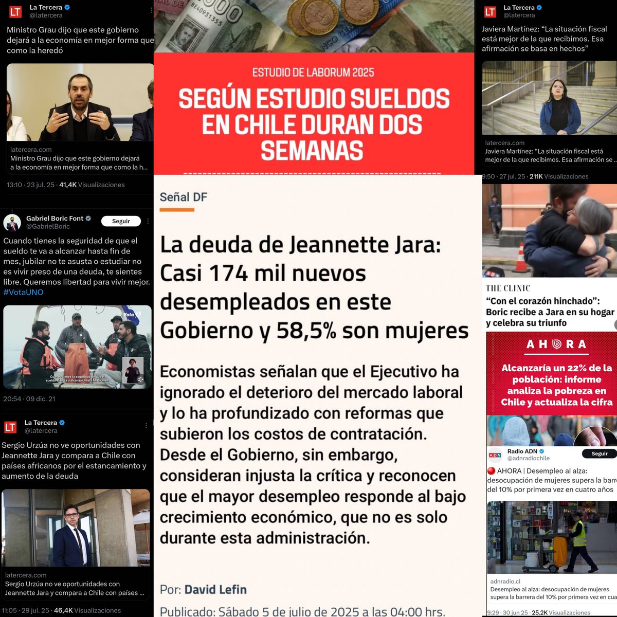 Miguel (@miguel9120x) on Twitter photo <a href="/OcielTorres3/">Ociel Torres</a> Sin pensiones y sin sueldo, obra de Jara y del gobierno de Boric...
¿"Sin indemnización por años de servicio"?.... 🤣
Kast propone que se indemnice por los años reales de servicio, no solo esos 11 años
Sería bueno q leas las propuestas antes d opinar webadas, no seas como jara <a href="/OcielTorres3/">Ociel Torres</a> Sin pensiones y sin sueldo, obra de Jara y del gobierno de Boric...
¿"Sin indemnización por años de servicio"?.... 🤣
Kast propone que se indemnice por los años reales de servicio, no solo esos 11 años
Sería bueno q leas las propuestas antes d opinar webadas, no seas como jara