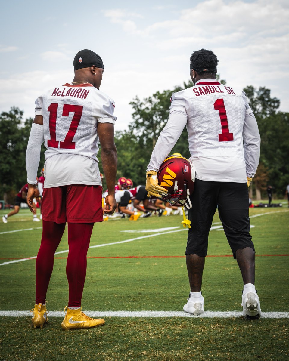 talk about a WR duo 😮‍💨