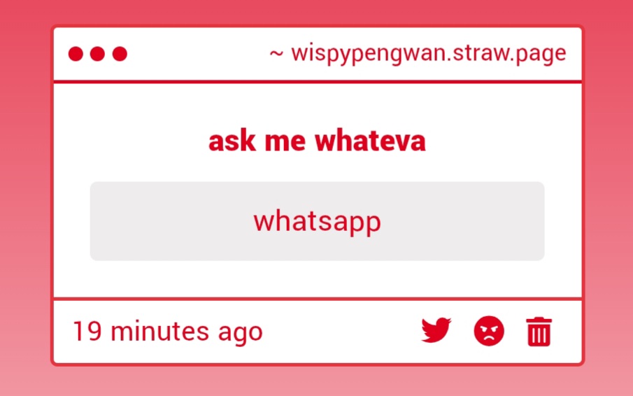 I'M NOT USING WHATSAPP YOU CAN'T MAKE ME