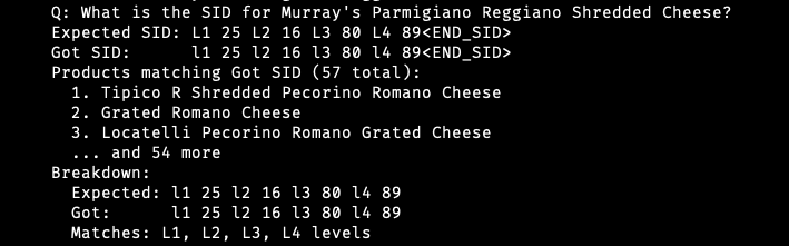 Finally got a chance to start working on Instacart Domain specific language + Semantic ID's, thanks to <a href="/devanshtandon_/">Devansh</a> and <a href="/eugeneyan/">Eugene Yan</a> for all the great presentation and detailed posts. It helped me a lot to get started with all the bootstrapped information.
 The end goal is for