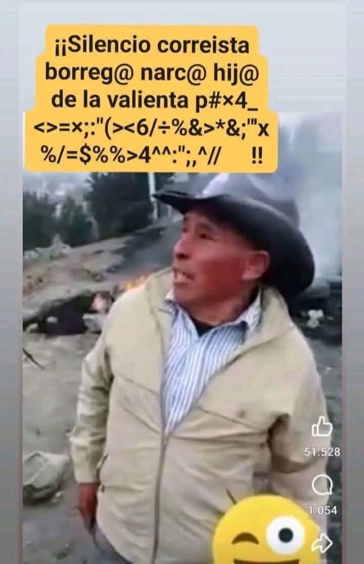 <a href="/SabySinai003/">Saby Moreira</a> <a href="/LuisaGonzalezEc/">Luisa González</a> <a href="/RC5Oficial/">Revolución Ciudadana</a> <a href="/MashiRafael/">Rafael Correa</a>