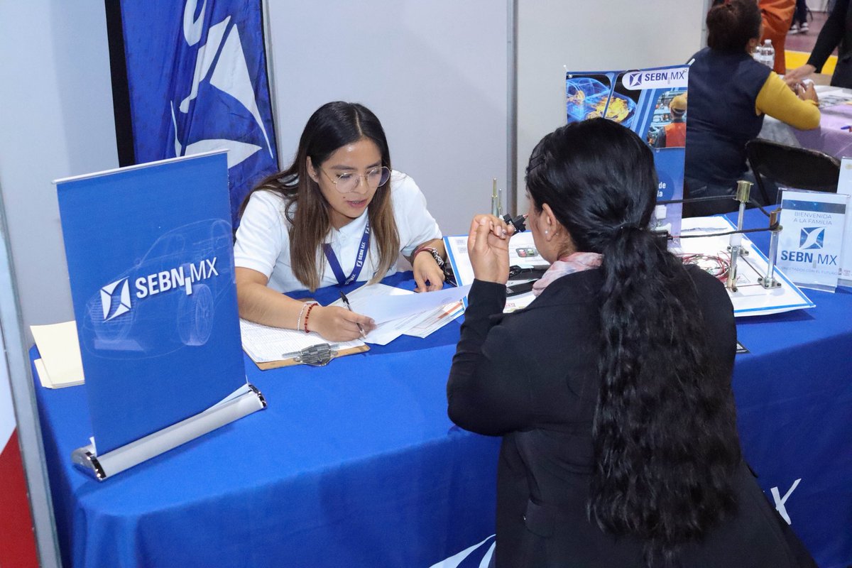 STyC_Tlaxcala's tweet image. 💼✨ Este día se llevó a cabo la Feria Nacional de Empleo para la Juventud 2025, organizada por la #STyC, a través del #SNET, en colaboración con el #ITJ, con el objetivo de acercar oportunidades de empleo formal a las y los tlaxcaltecas.
#UnaNuevaHistoria #FeriaDeEmpleoTlaxcala