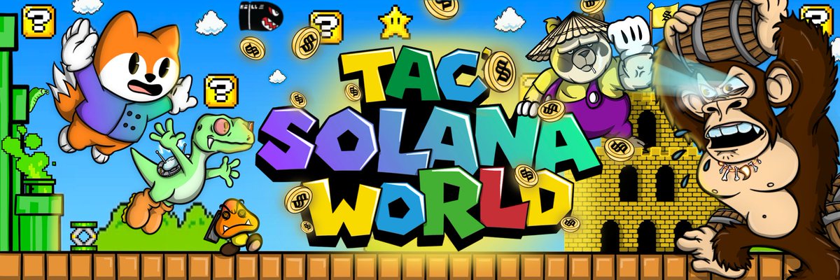 “Tac’s Solana World” 

X Banner I made for @Tactical_Sticks 💜

Thank You for your support and keep building up this amazing community! 
🙌
#WeAreSolana