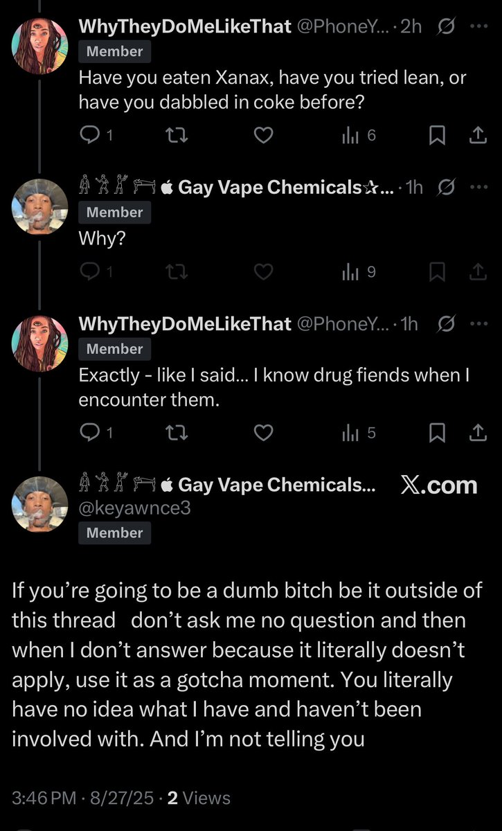 PhoneYourFrien1's tweet image. LMFAOOOOOO 🤣😭🤭🫣 #CrackIsWhack