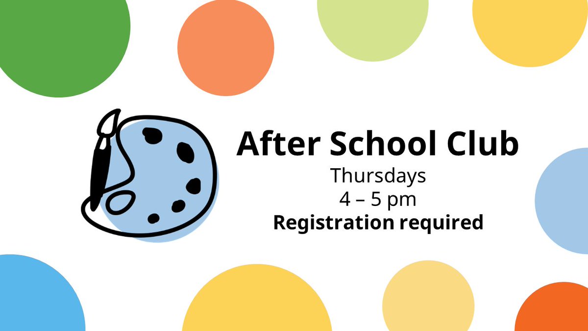 Looking for something to do after school? Come out to our After School Club and learn new things, make stuff, meet other kids and have fun! Register by phone 416-393-7674 or in-person to secure your child's spot in the program.