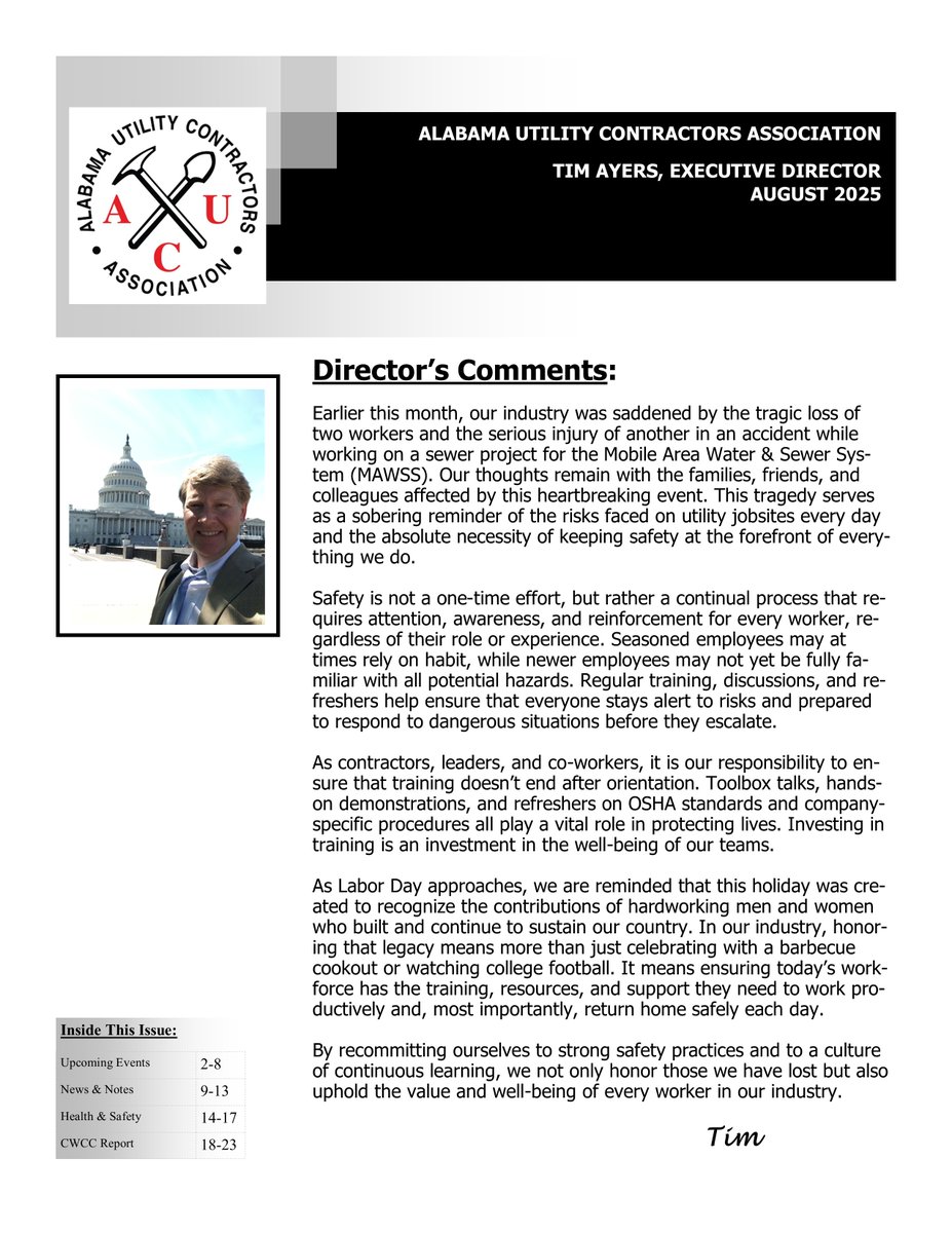 AUCA Newsletter - August 2025
conta.cc/47Mq62X