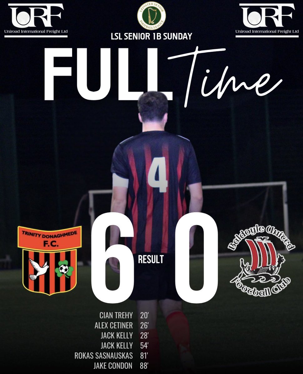 TrinityDonaghmede FC tweet media