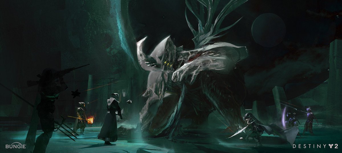 LukeCB14's tweet image. Compilation of cool looking Destiny concept art