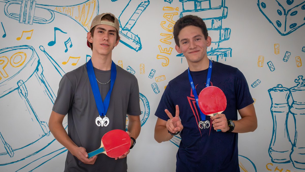 TECcampusSAL's tweet image. 🏓✨ En el Tec Campus Saltillo también vibramos con la emoción del tenis de mesa.
Nuestro torneo de ping pong reunió talento, energía y mucha pasión en la mesa. 💪🔥

#OrgulloBorrego #VidaEnElCampus