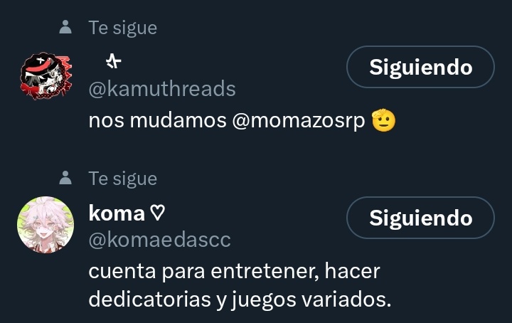 Te das cuenta de hace cuánto no estaba activo en bots que estos dos eran mis referentes a zaqas grandes