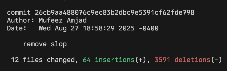 POV: you audit what you vibe coded and it's 80% unused functions