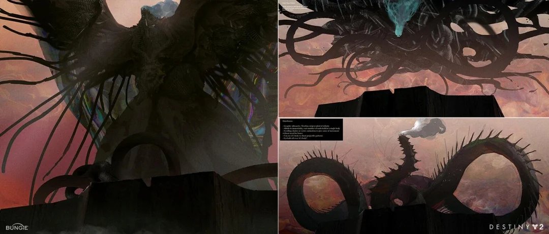 LukeCB14's tweet image. Compilation of cool looking Destiny concept art