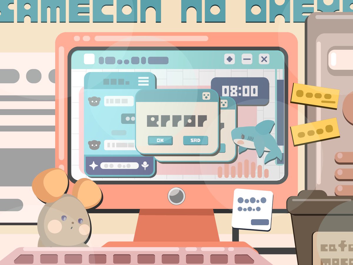 おはようございます
毎日が爆速で過ぎていく…
ふるえる投稿12日目🥕

CHUCONはコードを噛まないので
あんしんしてください🖥️

＃全国デザイン選手権 まであと8日
＃そうさくマーケット まであと25日