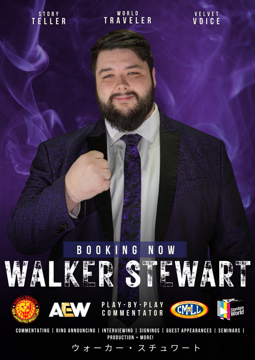 Gosh, I just can't get enough pro wrestling! 🎙️🤝

I'm more motivated than ever before to narrate your violence. Any wrestling, anywhere, any time!

Broadcasting, production, or anything in between, it's time to get even busier. 

📨 Reach out via email (in bio) or via DM.