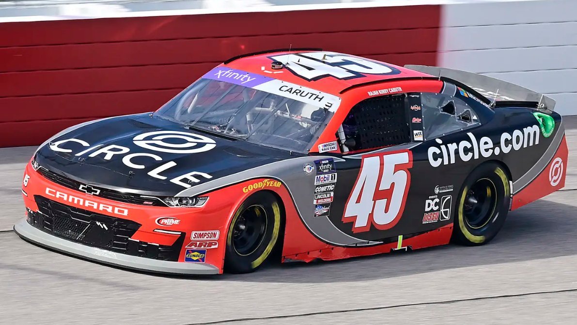 Rajah Caruth - Circle Throwback (Chevrolet)

2023 Sport Clips Haircuts VFW Help A Hero 200 (Darlington Raceway) #NASCAR