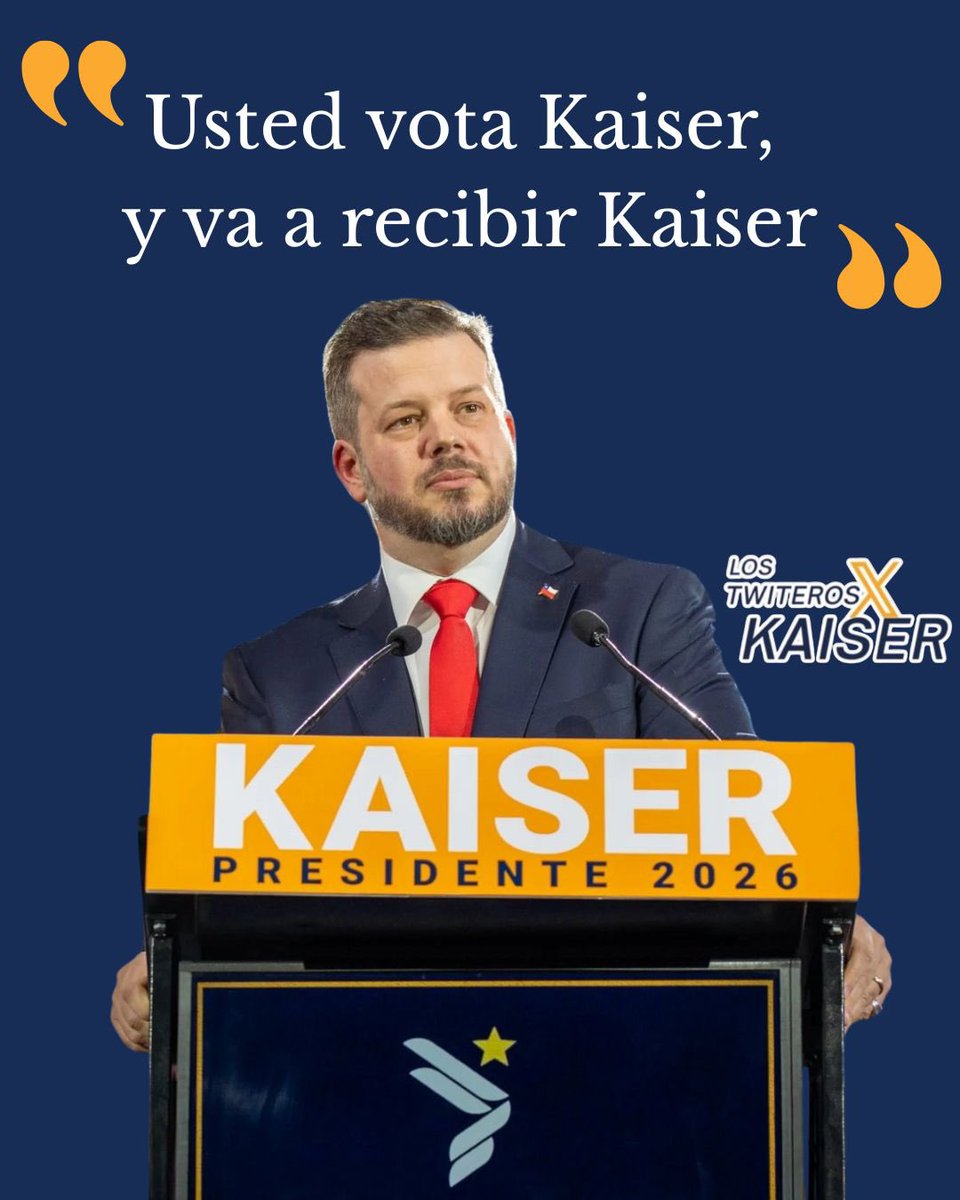 Není 🇨🇱 2da cuenta (@neni_54) on Twitter photo #KaiserMejorPrograma.
Usted vota Kaiser y va a recibir Kaiser.
<a href="/Jou_Kaiser/">Johannes Kaiser. Diputado por el distrito 10</a> el único capaz de sacar a Chile del fondo del pozo negro con su Programa y coraje.
#KaiserMejorPrograma #KaiserMejorPrograma.
Usted vota Kaiser y va a recibir Kaiser.
<a href="/Jou_Kaiser/">Johannes Kaiser. Diputado por el distrito 10</a> el único capaz de sacar a Chile del fondo del pozo negro con su Programa y coraje.
#KaiserMejorPrograma