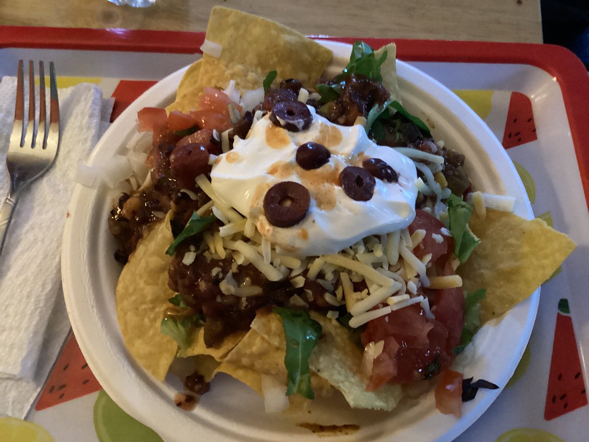 The last time I posted a picture of nachos I got a bunch of likes. These are called my “Whatever is left in the Fridge nachos” more accurately “Whatever is RIGHT in the Fridge”