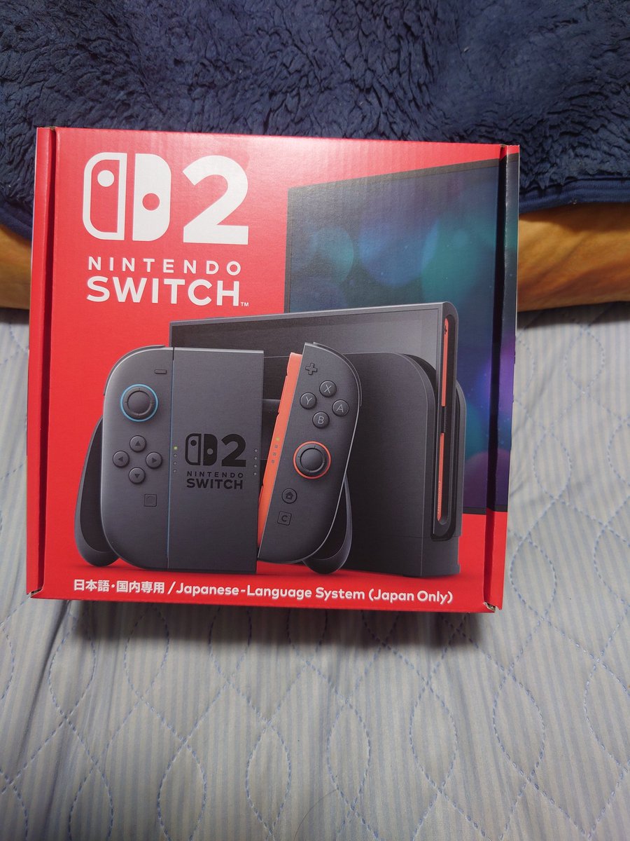 givro_eterna's tweet photo. Switch２が当たり、ようやく手元に届いた〜
初期設定などをして早速やったが画面が全然綺麗でびっくり！
これからまた引きこもり生活確定（笑） https://t.co/hQfwSZF6tM