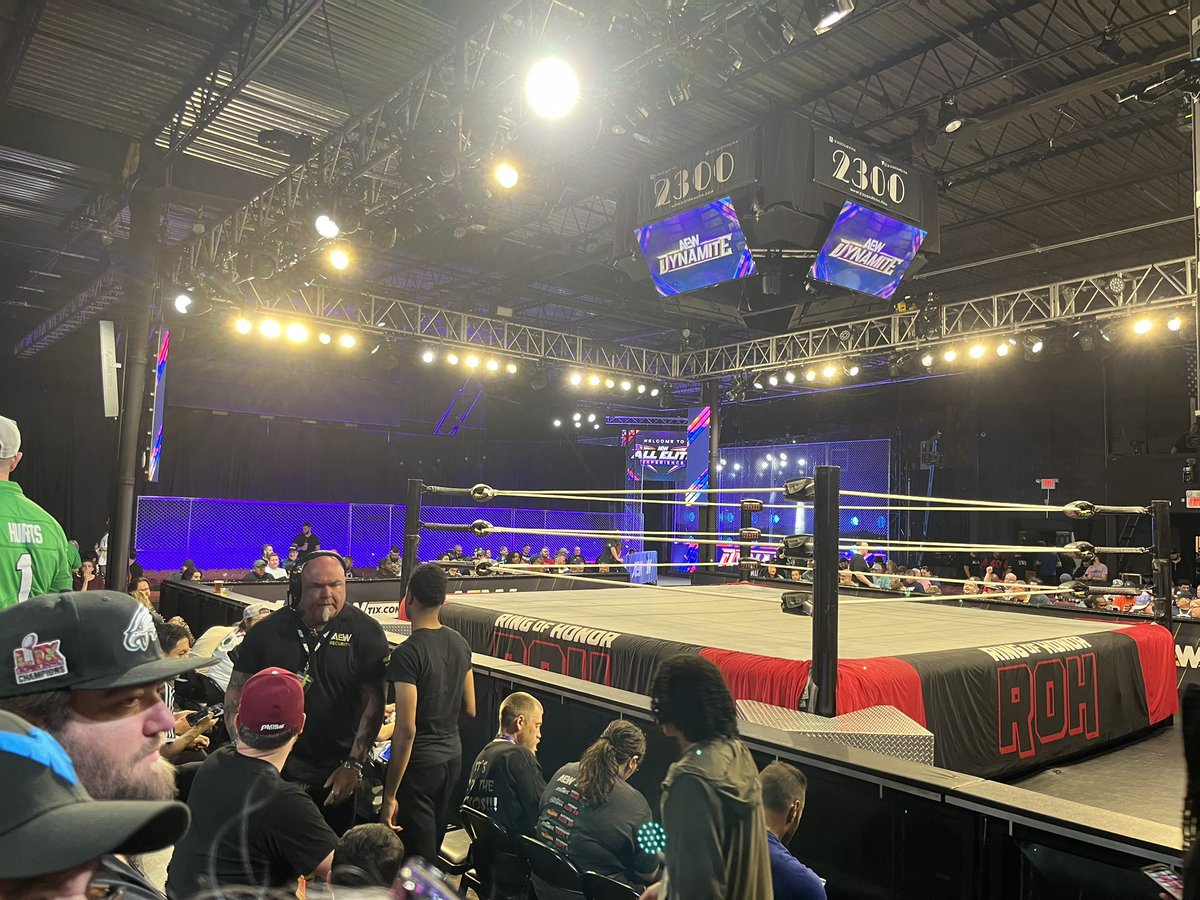 OPWchris 🖖 (@opwchris) on Twitter photo Spent a lot of time in the <a href="/2300Arena/">2300 Philadelphia</a> between 2002 & 2015 as an attendee & part of the production team here. First time back in over a decade. It had changed A LOT. Should be a fun time. Night 1 of the #AEW residency in Philadelphia. Spent a lot of time in the <a href="/2300Arena/">2300 Philadelphia</a> between 2002 & 2015 as an attendee & part of the production team here. First time back in over a decade. It had changed A LOT. Should be a fun time. Night 1 of the #AEW residency in Philadelphia.