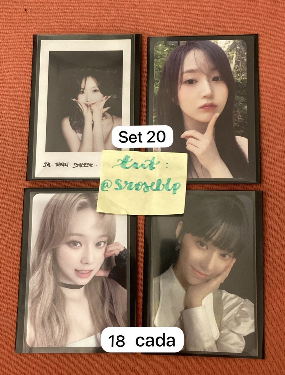 VENDA/ VENDO
- valor da imagem + frete 
- ⁠tenho somente feedbacks positivos no meu ig: <a href="/sroseblp/">frosies🍋</a>

🏷️: Aespa, venda, troca, frete, Winter, Photocard, Haewon, Nmixx 

<a href="/tradingcardkpop/">Trading Card 🇧🇷 ➷Troca e Venda➷</a> <a href="/vendaetrocaGGS/">vendas e trocas girl groups & solistas.</a> <a href="/vendaetrocakpop/">VENDA E TROCA KPOP</a> rt ??