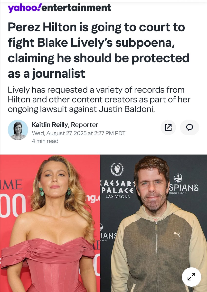 It's really gotten me emotional to see how much support this fight has gotten. The media gets it! My colleagues know what is at stake with this subpoena against me! THANK YOU, Yahoo! Read this article in full here: yahoo.com/entertainment/…

And the deepest gratitude to